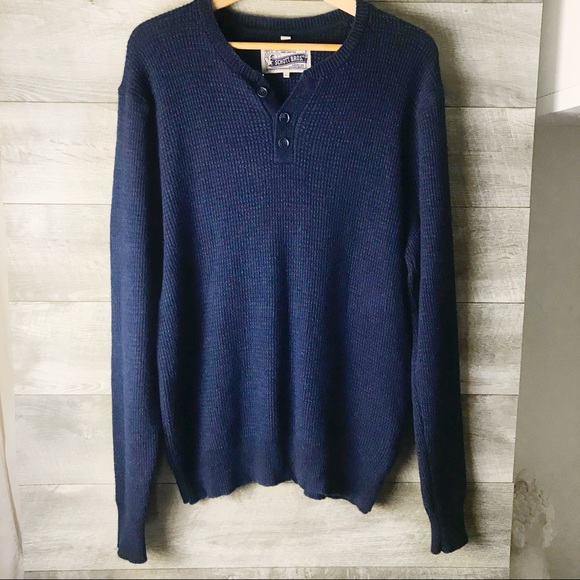 Schott NYC Other - SCHOTT Bros men’s wool pullover button sweater